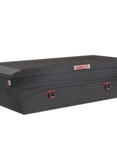 Weather Guard Saddle Box, Aluminum, Full Extra Wide, Gunmetal Gray, 15.5 cu ft                                     - 117-6-04 - Image 11