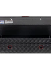 Weather Guard Saddle Box, Aluminum, Full Extra Wide, Gunmetal Gray, 15.5 cu ft                                     - 117-6-04 - Image 10