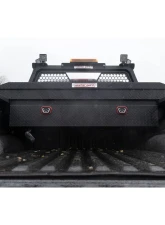 Weather Guard Saddle Box, Aluminum, Full Standard, Textured Matte Black, 11.0 cu ft                                     - 127-52-04 - Image 6