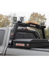 Weather Guard Saddle Box, Aluminum, Full Standard, Textured Matte Black, 11.0 cu ft                                     - 127-52-04 - Image 10