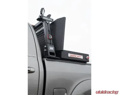 Weather Guard Saddle Box, Aluminum, Full Standard, Textured Matte Black, 11.0 cu ft - 127-52-04
