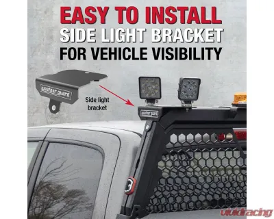 Weather Guard Half Bar Aluminum Headache Rack - 11908-52-01