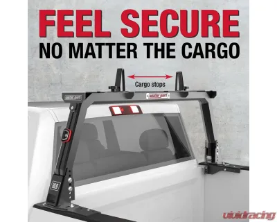 Weather Guard Half Bar Aluminum Headache Rack - 11908-52-01