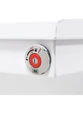 Weather Guard Saddle Box, Steel, Full Low Profile, White, 11.0 cu ft                                     - 120-3-04 - Image 4