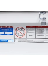 Weather Guard Saddle Box, Steel, Full Low Profile, White, 11.0 cu ft                                     - 120-3-04 - Image 9