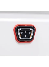 Weather Guard Saddle Box, Steel, Full Low Profile, White, 11.0 cu ft                                     - 120-3-04 - Image 10