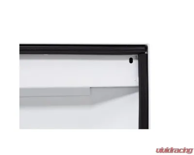 Weather Guard Saddle Box, Steel, Full Low Profile, White, 11.0 cu ft - 120-3-04