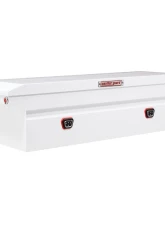Weather Guard Saddle Box, Steel, Full Low Profile, White, 11.0 cu ft                                     - 120-3-04 - Image 14