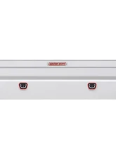 Weather Guard Saddle Box, Steel, Full Low Profile, White, 11.0 cu ft                                     - 120-3-04 - Image 12