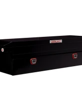 Weather Guard Saddle Box, Steel, Full Low Profile, Gloss Black, 11.0 cu ft                                     - 120-5-04 - Image 14