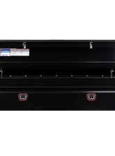 Weather Guard Saddle Box, Steel, Full Low Profile, Gloss Black, 11.0 cu ft                                     - 120-5-04 - Image 13