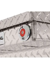 Weather Guard Saddle Box, Aluminum, Full Low Profile, Clear, 11.0 cu ft                                     - 121-0-04 - Image 4