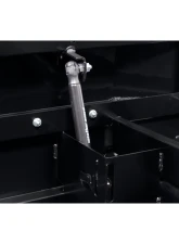 Weather Guard Saddle Box, Aluminum, Full Low Profile, Gloss Black, 11.0 cu ft                                     - 121-5-04 - Image 4