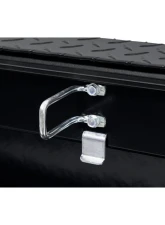 Weather Guard Saddle Box, Aluminum, Full Low Profile, Gloss Black, 11.0 cu ft                                     - 121-5-04 - Image 6