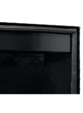 Weather Guard Saddle Box, Aluminum, Full Low Profile, Gloss Black, 11.0 cu ft                                     - 121-5-04 - Image 10