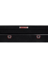 Weather Guard Saddle Box, Aluminum, Full Low Profile, Gloss Black, 11.0 cu ft                                     - 121-5-04 - Image 11