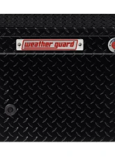 Weather Guard Saddle Box, Aluminum, Full Low Profile, Gloss Black, 11.0 cu ft                                     - 121-5-04 - Image 13