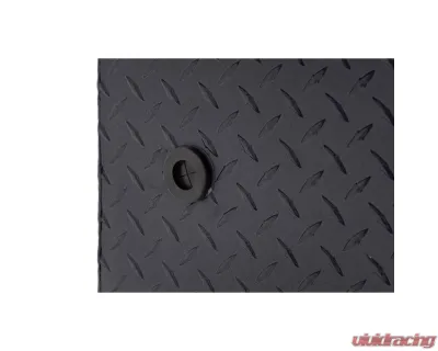 Weather Guard Saddle Box, Aluminum, Full Low Profile, Gunmetal Gray, 11.0 cu ft - 121-6-04