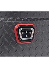 Weather Guard Saddle Box, Aluminum, Full Low Profile, Gunmetal Gray, 11.0 cu ft                                     - 121-6-04 - Image 10