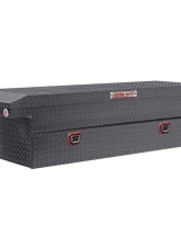 Weather Guard Saddle Box, Aluminum, Full Low Profile, Gunmetal Gray, 11.0 cu ft                                     - 121-6-04 - Image 14