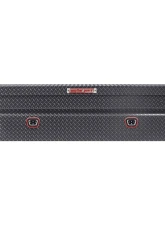 Weather Guard Saddle Box, Aluminum, Full Low Profile, Gunmetal Gray, 11.0 cu ft                                     - 121-6-04 - Image 12