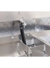 Weather Guard Saddle Box, Aluminum, Full Deep, Clear, 15.0 cu ft                                     - 123-0-04 - Image 5