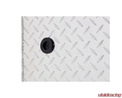 Weather Guard Saddle Box, Aluminum, Full Deep, Clear, 15.0 cu ft - 123-0-04