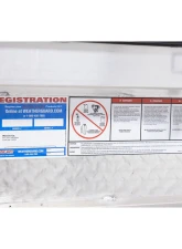 Weather Guard Saddle Box, Aluminum, Full Deep, Clear, 15.0 cu ft                                     - 123-0-04 - Image 9