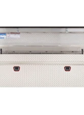 Weather Guard Saddle Box, Aluminum, Full Deep, Clear, 15.0 cu ft                                     - 123-0-04 - Image 13