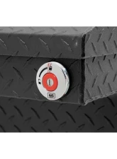 Weather Guard Saddle Box, Aluminum, Full Deep, Textured Matte Black, 15.0 cu ft                                     - 123-52-04 - Image 3