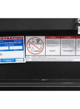 Weather Guard Saddle Box, Aluminum, Full Deep, Textured Matte Black, 15.0 cu ft                                     - 123-52-04 - Image 9