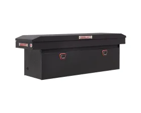 Weather Guard Saddle Box, Aluminum, Full Deep, Textured Matte Black, 15.0 cu ft