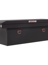 Weather Guard Saddle Box, Aluminum, Full Deep, Textured Matte Black, 15.0 cu ft                                     - 123-52-04 - Image 14