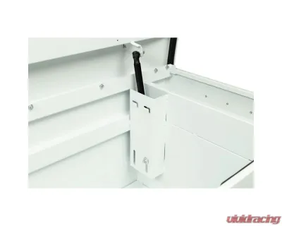 Weather Guard Saddle Box, Steel, Full Standard, White, 11.0  cu ft - 126-3-04