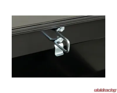 Weather Guard Saddle Box, Steel, Full Standard, Gloss Black, 11.0 cu ft - 126-5-04