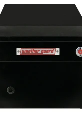 Weather Guard Saddle Box, Steel, Full Standard, Gloss Black, 11.0 cu ft                                     - 126-5-04 - Image 13