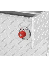 Weather Guard Saddle Box, Aluminum, Full Standard, Clear, 11.0 cu ft                                     - 127-0-04 - Image 3