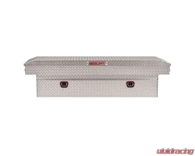 Weather Guard Saddle Box, Aluminum, Full Standard, Clear, 11.0 cu ft - 127-0-04