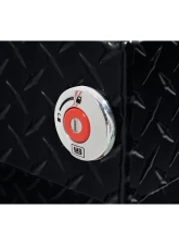 Weather Guard Saddle Box, Aluminum, Full Standard, Gloss Black, 11.0 cu ft                                     - 127-5-04 - Image 3