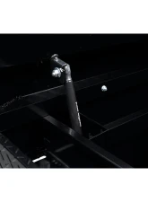 Weather Guard Saddle Box, Aluminum, Full Standard, Gloss Black, 11.0 cu ft                                     - 127-5-04 - Image 4