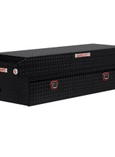 Weather Guard Saddle Box, Aluminum, Full Standard, Gloss Black, 11.0 cu ft                                     - 127-5-04 - Image 11