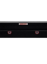 Weather Guard Saddle Box, Aluminum, Full Standard, Gloss Black, 11.0 cu ft                                     - 127-5-04 - Image 9