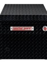 Weather Guard Saddle Box, Aluminum, Full Standard, Gloss Black, 11.0 cu ft                                     - 127-5-04 - Image 10