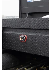 Weather Guard Saddle Box, Aluminum, Full Standard, Textured Matte Black, 11.0 cu ft                                     - 127-52-04 - Image 13