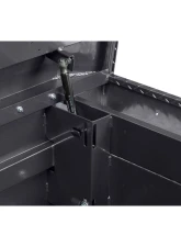 Weather Guard Saddle Box, Aluminum, Full Standard, Gunmetal Gray, 11.0 cu ft                                     - 127-6-04 - Image 10