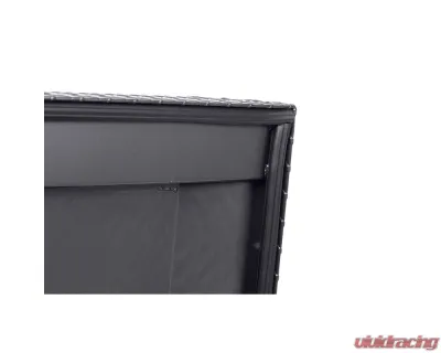 Weather Guard Saddle Box, Aluminum, Full Standard, Gunmetal Gray, 11.0 cu ft - 127-6-04