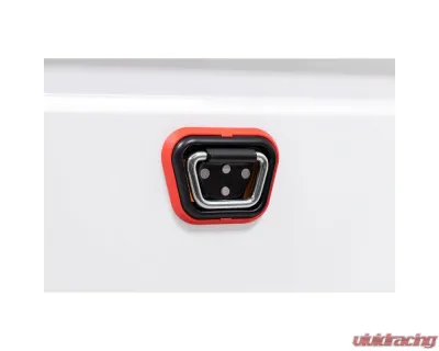 Weather Guard Saddle Box, Steel, Full Deep, White, 15.0 cu ft - 128-3-04