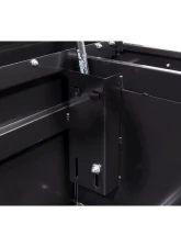 Weather Guard Saddle Box, Steel, Full Deep, Gloss Black, 15.0 cu ft                                     - 128-5-04 - Image 6