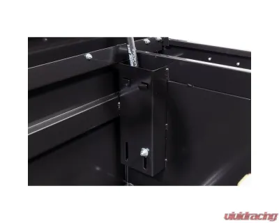 Weather Guard Saddle Box, Steel, Full Deep, Gloss Black, 15.0 cu ft - 128-5-04