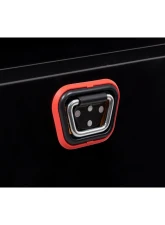 Weather Guard Saddle Box, Steel, Full Deep, Gloss Black, 15.0 cu ft                                     - 128-5-04 - Image 10